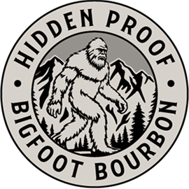 Hidden Proof Bigfoot Bourbon badge